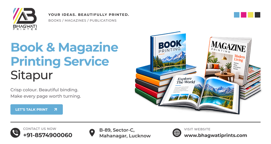 Book & Magazine Printing Service in Sitapur
