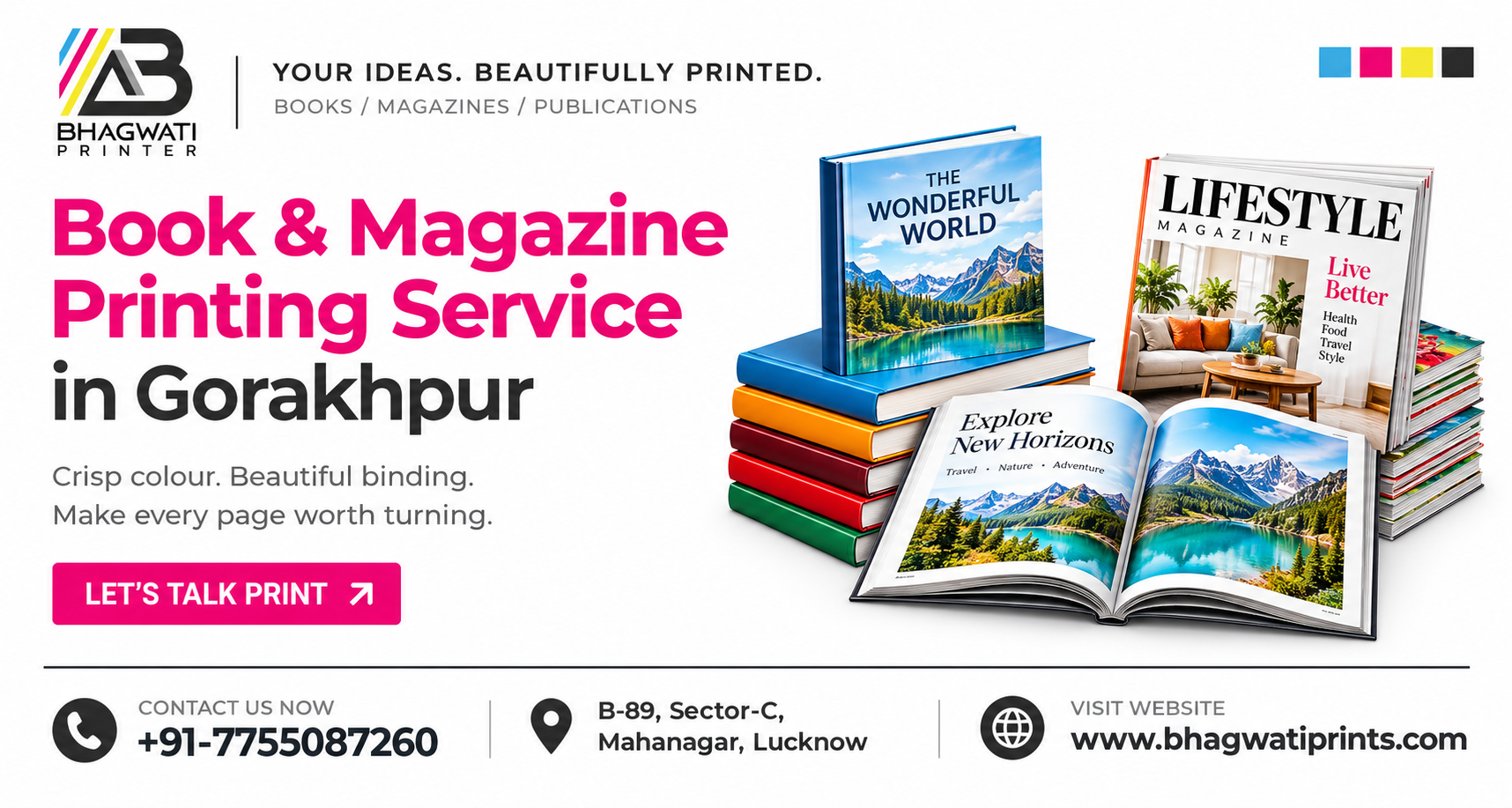 Book & Magazine Printing Service in Gorakhpur
