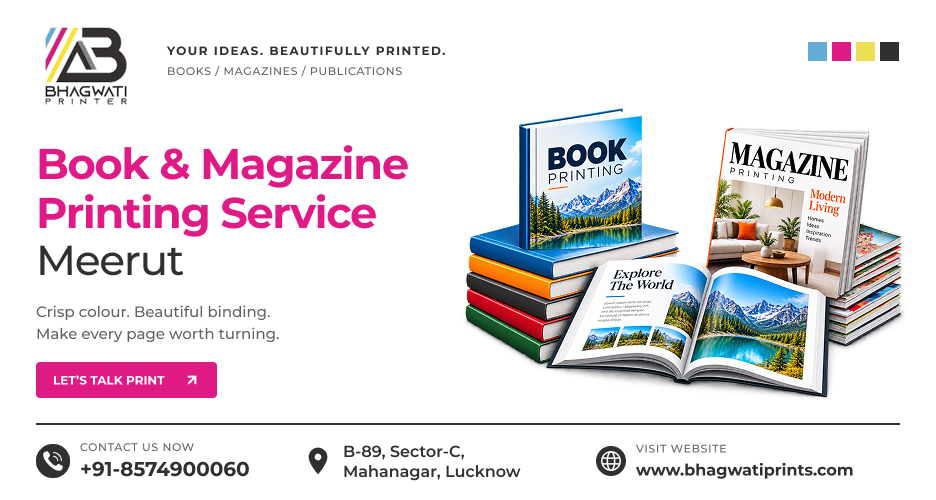 Book & Magazine Printing Service in Meerut