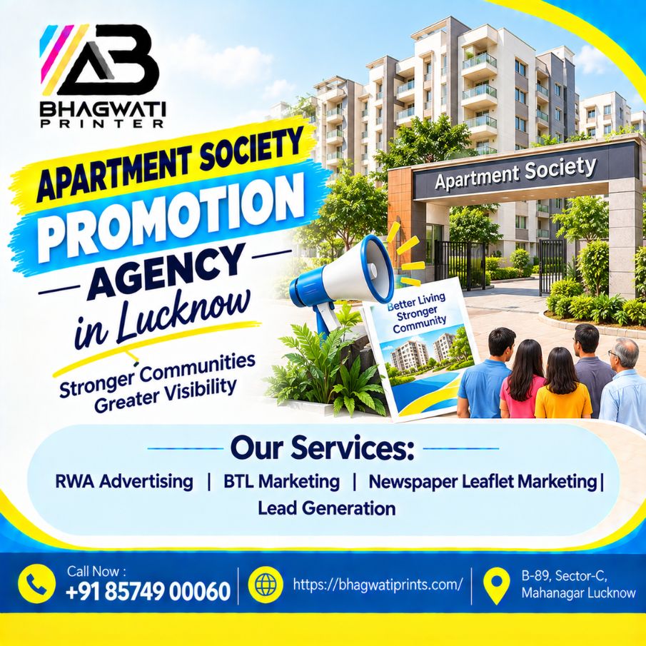 Apartment Society Promotion Agency in Lucknow