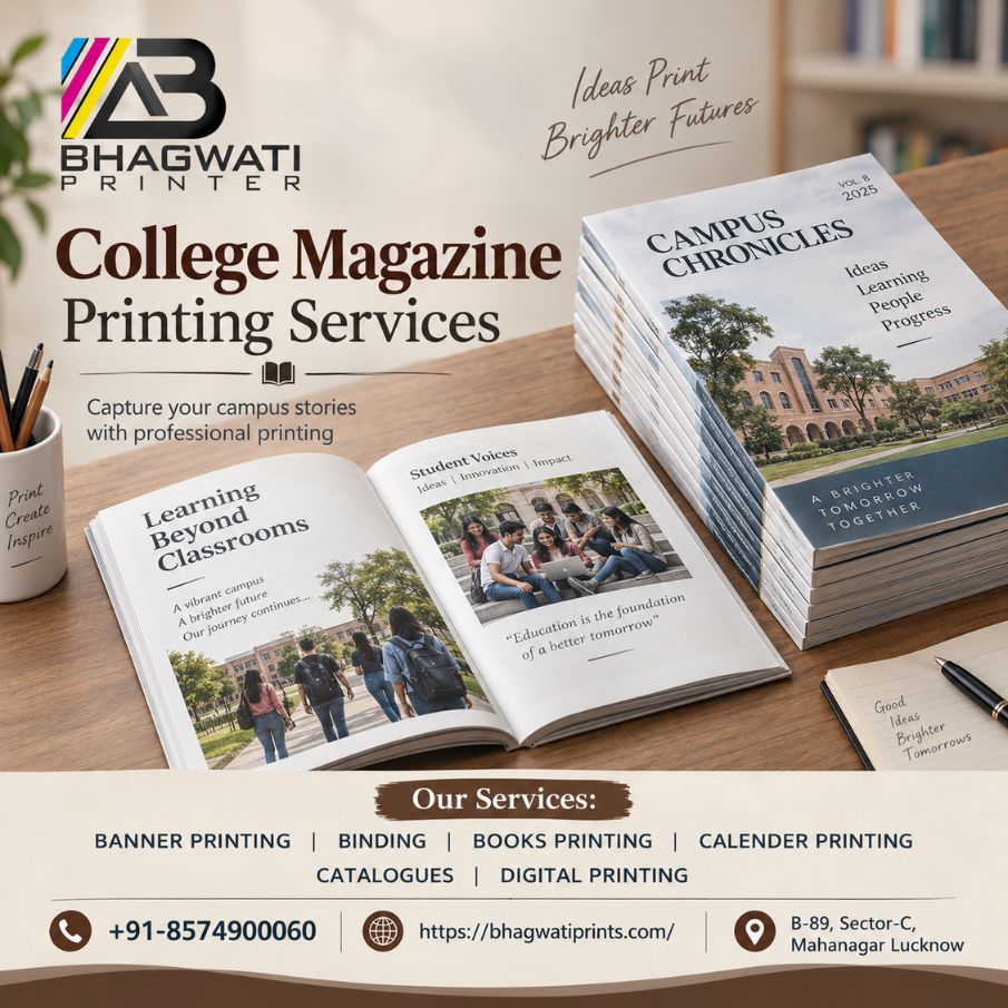 College Magazine Printing Services