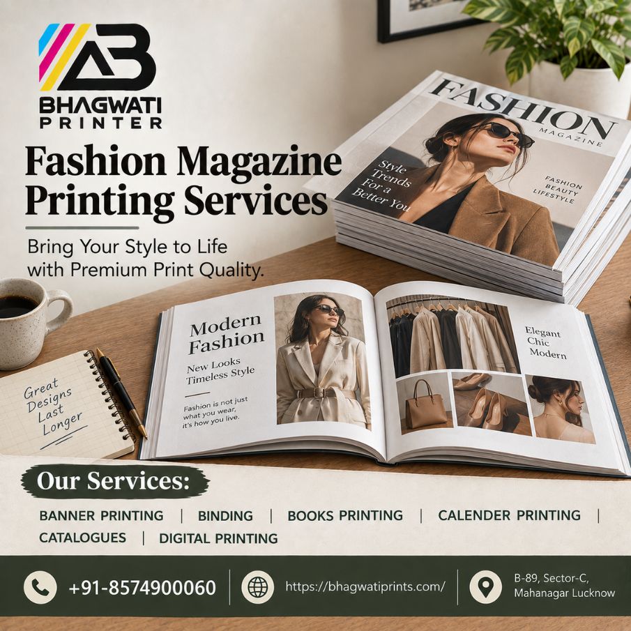 Fashion Magazine Printing Services
