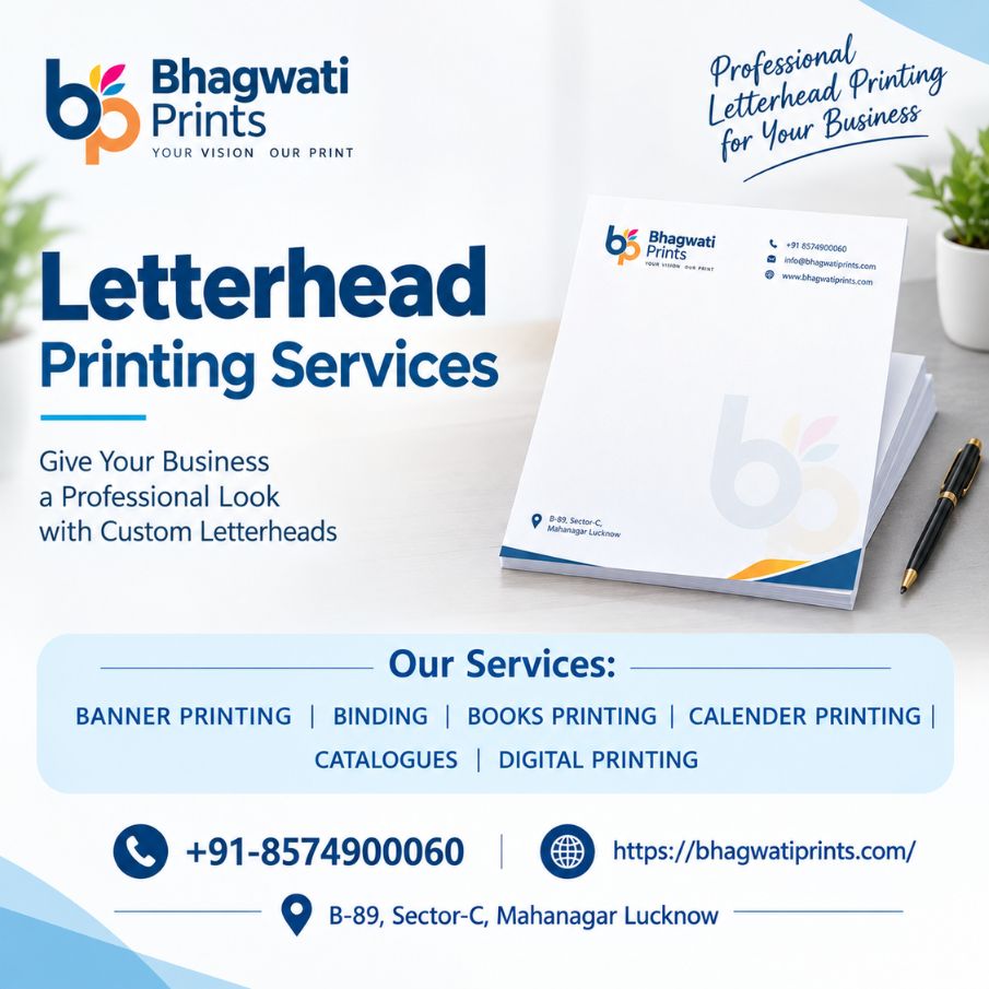 Letterhead Printing Services
